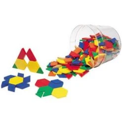 Pattern Blocks - 250 Pieces