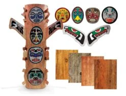 Peel And Stick Totem Pole
