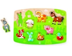 Peg Puzzle - Jungle & Farmyard