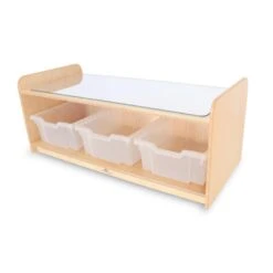 Play Table With Mirror Top -Children Learning Toy Store play table with mirror top furnishings louise kool 585432