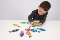Rainbow Gel Number Fish - Pk21 -Children Learning Toy Store rainbow gel number fish pk21 manipulatives louisekool 415733