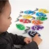 Rainbow Gel Number Fish - Pk21 -Children Learning Toy Store rainbow gel number fish pk21 manipulatives louisekool 549504