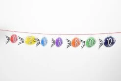 Rainbow Gel Number Fish - Pk21 -Children Learning Toy Store rainbow gel number fish pk21 manipulatives louisekool 950116