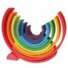 Rainbow Stacking Tunnels 1 Rainbow Stacking Tunnels -Children Learning Toy Store rainbow stacking tunnels blocks louise kool 893163