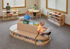 Read-A-Round 3 Piece Set - Wheat -Children Learning Toy Store read a round 3 piece set wheat furnishings louise kool galt 176668