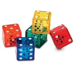 Regular Dice In Dice - Set Of 72