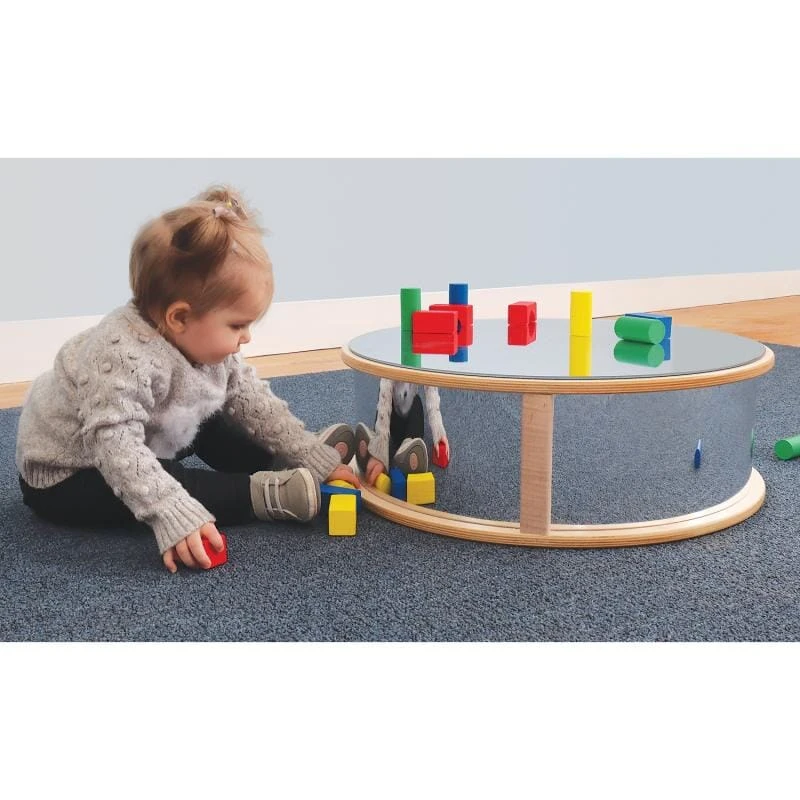 Round Infant Floor Mirror 3 Round Infant Floor Mirror