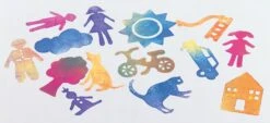 Rubber Stamps -Children Learning Toy Store rubber stamps consumable bb familiar objects 355061