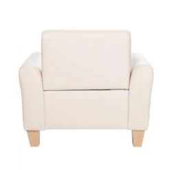 Sense Of Place Vinyl Chair -Children Learning Toy Store sense of place tan vinyl chair furnishings louise kool 438781