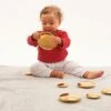 Sensory Gold Reflective Buttons -Children Learning Toy Store sensory gold reflective buttons toys louise kool 269105