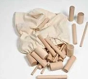 Set Of Assorted Dowels - Set Of 56