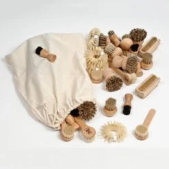 Set Of Wooden Brushes - Set Of 36