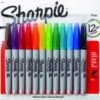 Sharpie Fine Tip Permanent Marker - 8 Colours -Children Learning Toy Store sharpie fine tip permanent marker 8 colours consumable bb 987769