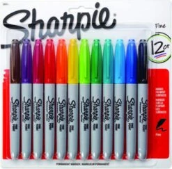 Sharpie Fine Tip Permanent Marker - 8 Colours