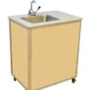 Single Basin Hand Pump Sink (cold Water Only) -Children Learning Toy Store single basin hand pump sink cold water only furnishings louise kool 364289