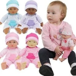 Soft Body Baby Dolls Set Of 4 - 28cm (11")