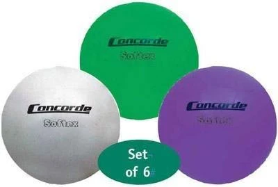 Softex Balls - Set Of 6 3 Softex Balls - Set Of 6