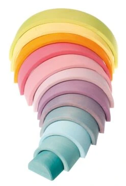 Stacking Tunnels -Children Learning Toy Store stacking tunnels blocks louise kool pastel tunnel 712052