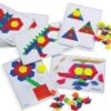 Tangram Pattern Block Picture Cards - Set Of 20 -Children Learning Toy Store tangram pattern block picture cards set of 20 manipulatives louise kool 746153