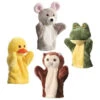 Tiny Friends Puppet - Set Of 4 -Children Learning Toy Store tiny friends puppet set of 4 toys louise kool galt 634270