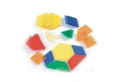 Translucent Pattern Blocks - Set Of 245