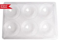 Transparent Round Bowls Tray