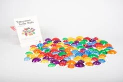 Transparent Tactile Shells -Children Learning Toy Store transparent tactile shells toys louise kool 191459