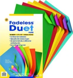 Two-Toned Fadeless Duet Paper