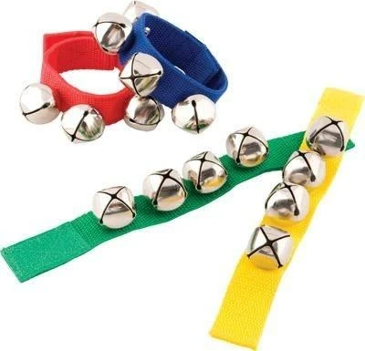 Velcro Wrist/Ankle Bells - Set Of 6