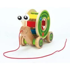 Walk-A-Long Snail Pull Toy