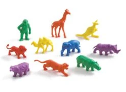Wild Animal Counters - Set Of 120