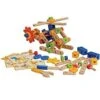 Wooden Nuts And Bolts Builder -Children Learning Toy Store wooden nuts and bolts builder toys louise kool 463658