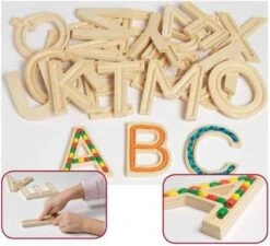 Tactile Uppercase Letters - Set Of 29
